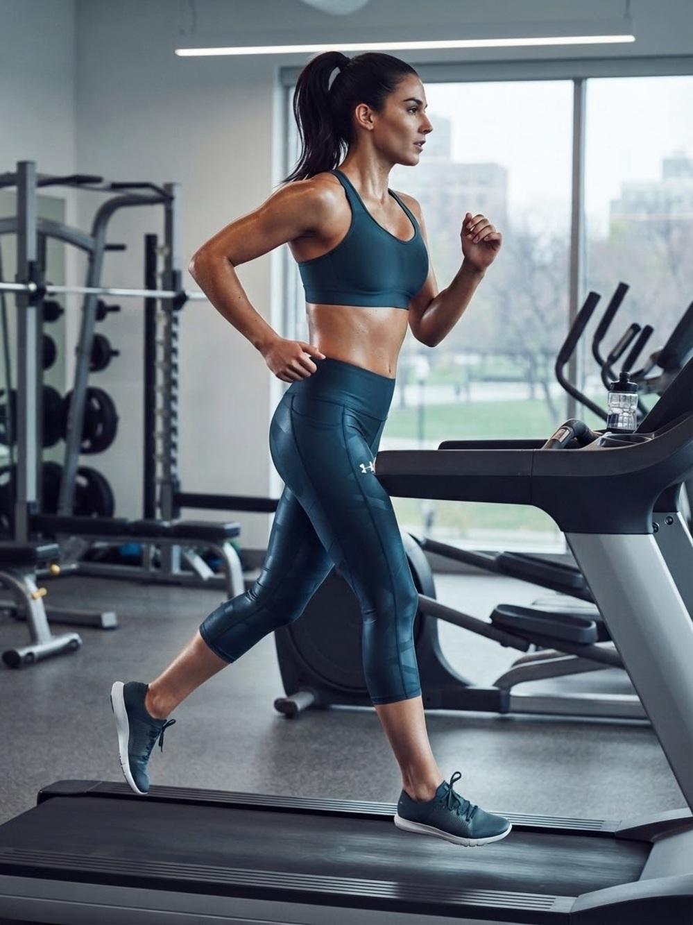Under Armour Teal Capri Leggings